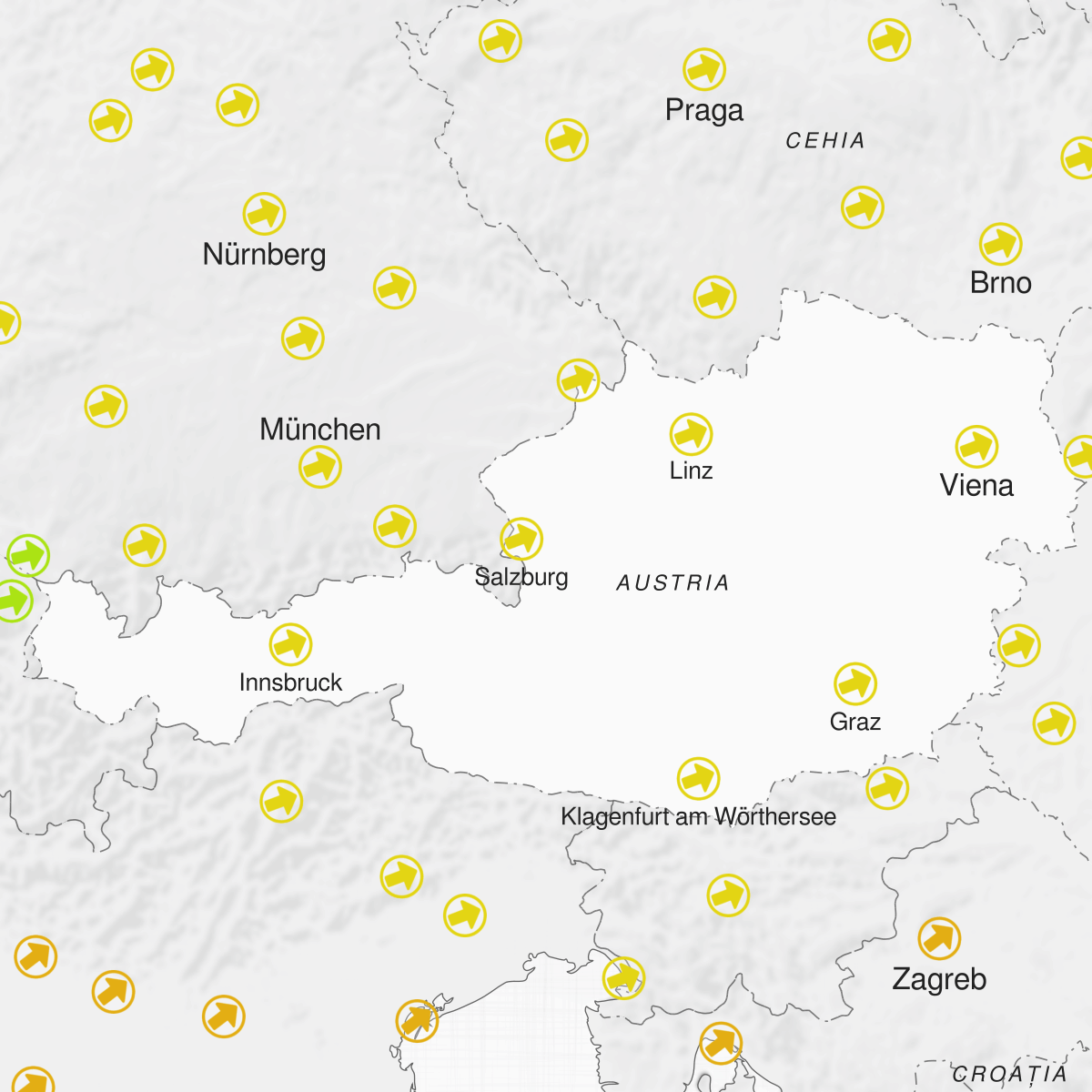 Orașele din Austria