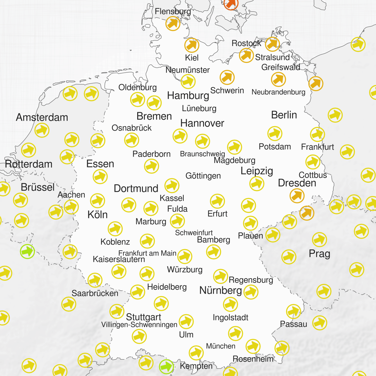 Städte in Deutschland