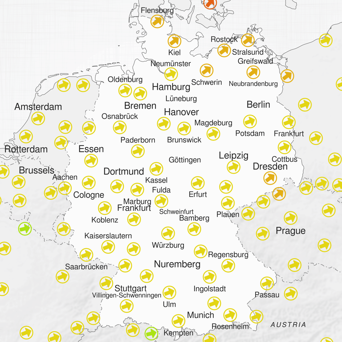 Cities of Germany
