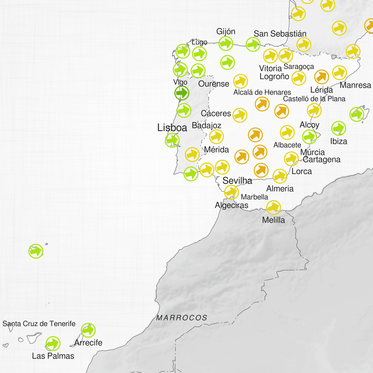 Cidades de/do(a) Espanha