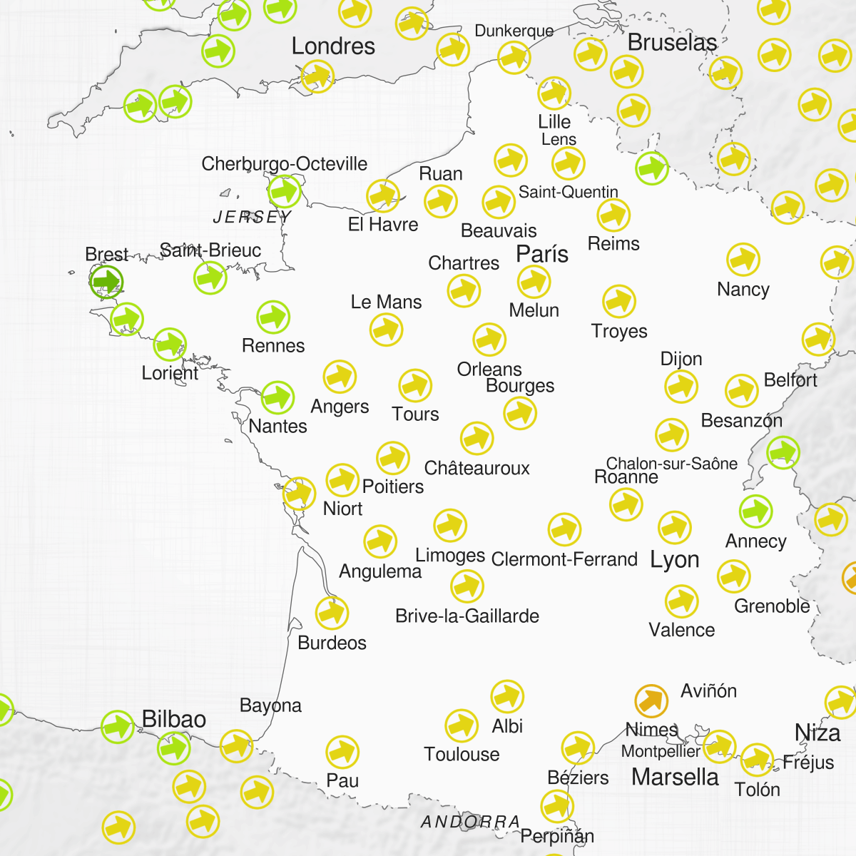 Ciudades de Francia