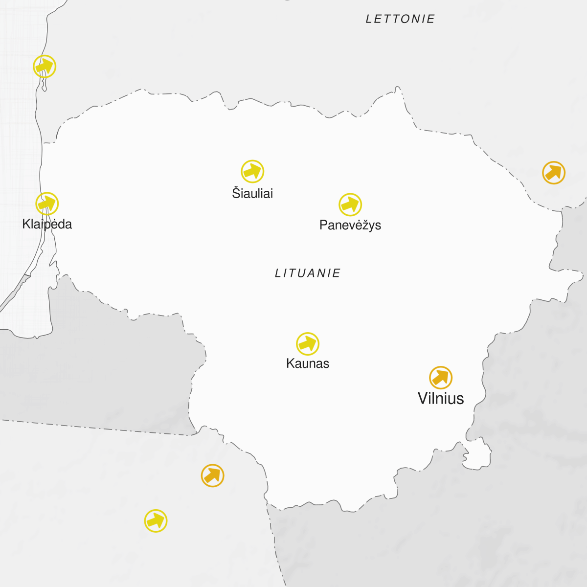 Villes de Lituanie