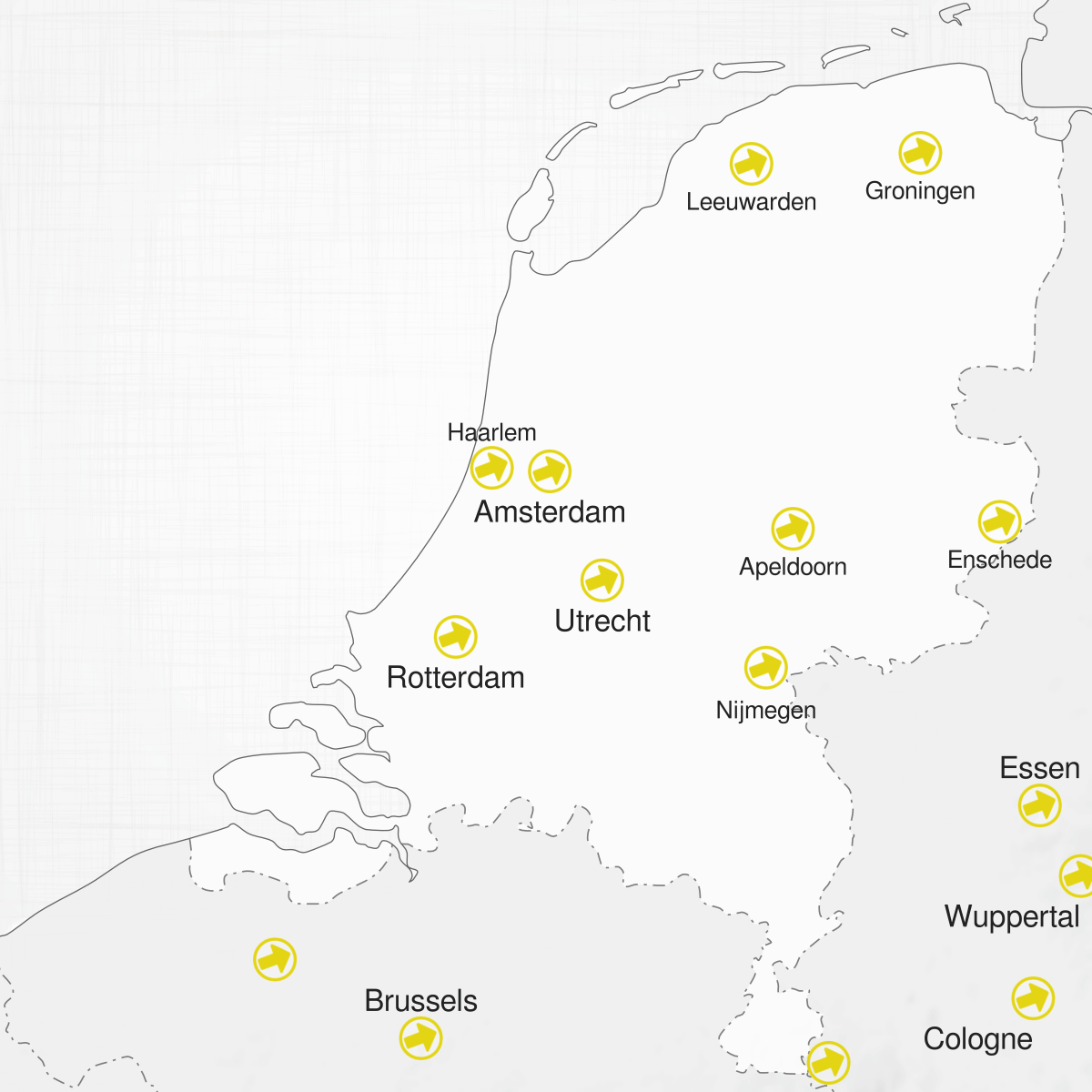 Cities of Netherlands
